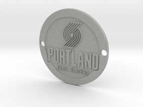 Portland Trail Blazers Custom Sideplate 1 in Aluminum