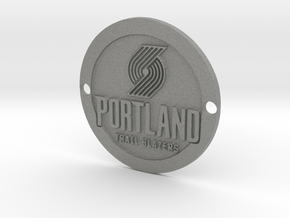 Portland Trail Blazers Custom Sideplate 1 in Gray PA12