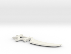 Miniature Rengar Knife - LOL - 10cm in White Natural Versatile Plastic