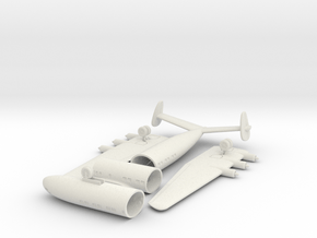 (1:144) Junkers Ju EF100 (Gear down) in White Natural Versatile Plastic