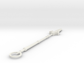 Miniature Xin Zhao Spear - LOL - 10cm in White Natural Versatile Plastic