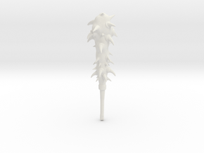 Long BeastMan Club in White Natural Versatile Plastic