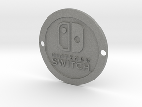 Nintendo Switch Custom Sideplate  in Gray PA12