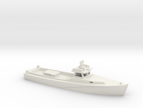 1/87 Scale Chesapeake Bay Deadrise Workboat 2 in White Natural Versatile Plastic
