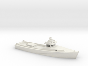 1/100 Scale Chesapeake Bay Deadrise Workboat 2 in White Natural Versatile Plastic