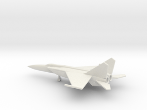 MiG-25PDS Foxbat-E in White Natural Versatile Plastic: 6mm