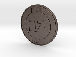 Apex Legends Coin - Apex Coin & Season 2 Logo in Polished Bronzed-Silver Steel