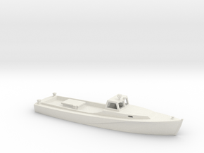 1/160 Scale Chesapeake Bay Deadrise Workboat 3 in White Natural Versatile Plastic
