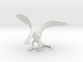 Q: The Winged Serpent in White Natural Versatile Plastic