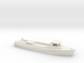 1/144 Scale Chesapeake Bay Deadrise Workboat 4 in White Natural Versatile Plastic
