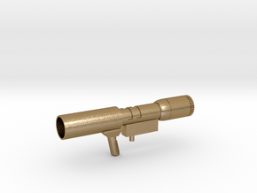Megatron Gun in Polished Gold Steel