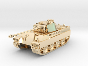 Tank - Panther G - size Large in 14K Yellow Gold