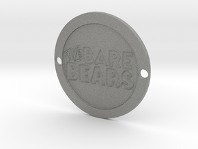We Bare Bears Custom Sideplate  in Gray PA12