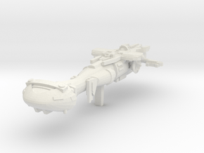 (Armada) Braha'tok gunship in White Premium Versatile Plastic