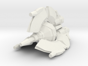 Droid Tri-fighter 1/270 in White Premium Versatile Plastic