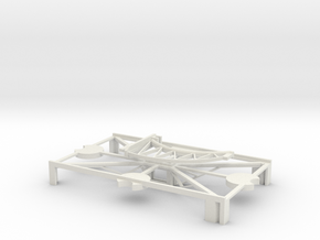(Armada) 1x Large Stand + Peg in White Premium Versatile Plastic