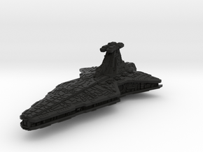 (MMch) Venator Star Destroyer in Black Premium Versatile Plastic