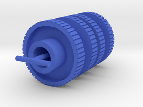 Machine Z Drive Gear in Blue Processed Versatile Plastic: Medium