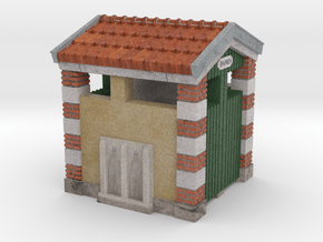C-NgPLM2-03 - train station WC in Natural Full Color Sandstone