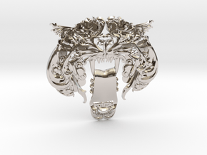 Tigeress Necklace in Platinum