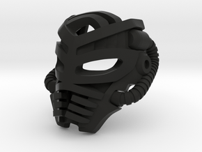 Great Mask of Aging (Makuta) in Black Premium Versatile Plastic