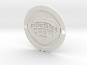 Incredible Crew Sideplate in White Natural Versatile Plastic