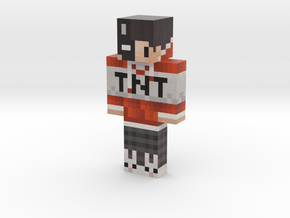 Vrai skin yt | Minecraft toy in Natural Full Color Sandstone