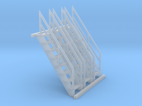 'N Scale' - (3) 8' Ships Ladder in Smooth Fine Detail Plastic