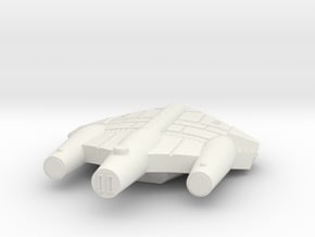 3788 Scale ISC System Defense Frigate (NFF) SRZ in White Natural Versatile Plastic
