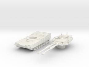 Gundam Type 61 tank in White Natural Versatile Plastic