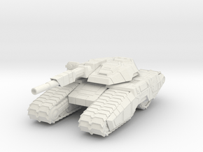 GDI Predator Tank in White Natural Versatile Plastic