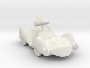 Wacky Racer COMPACT PUSSYCAT 160 scale in White Natural Versatile Plastic