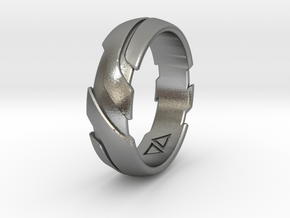 GD Ring - Edge Size:US 8 5/8 in Natural Silver