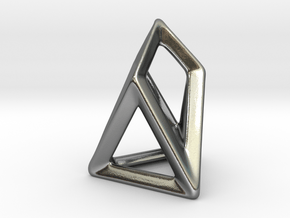 EOS chestahedron - rictoken in Polished Silver
