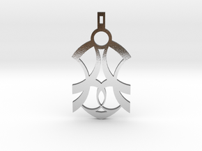 SERIPPY PENDANT in Polished Silver