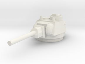 T34/76 1944 Turret 1.32 in White Natural Versatile Plastic