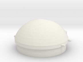 External Tank Bottom in White Natural Versatile Plastic