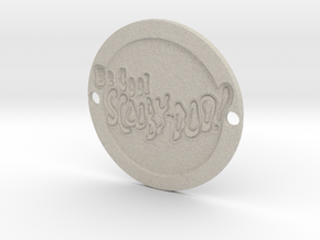 Be Cool Scooby-Doo Sideplate 2 in Natural Sandstone