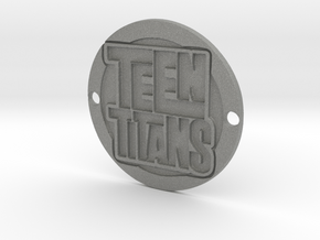 Teen Titans Sideplate  in Gray PA12