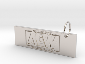 AEW Pendant 2 in Platinum
