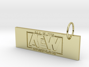 AEW Pendant 2 in 18K Yellow Gold