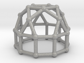 0777 J21 Elongated Pentagonal Rotunda (a=1cm) #2 in Aluminum