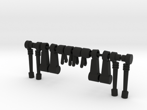 Acroyear II Legs 2-Pack in Black Natural Versatile Plastic