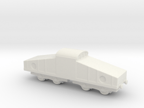 alvf ww1 armoured loco 1/200  in White Natural Versatile Plastic