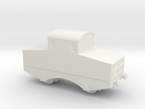 alvf ww1 armoured loco 1/285 6mm in White Natural Versatile Plastic