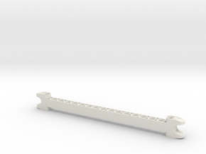 super long 2008 and 2009 Upper Limb Piece in White Natural Versatile Plastic