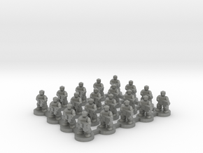 6mm - Urban Troops x 20 in Gray PA12