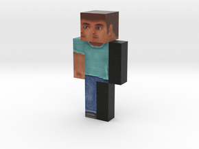 Steve high res | Minecraft toy in Natural Full Color Sandstone