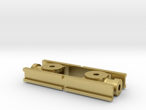 Crossheads for 1:32 scale Live steam (Gauge 1) in Natural Brass