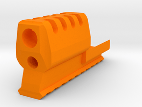 J.W. FM Compensator (10-Slots Rail) for HK VP9 P30 in Orange Processed Versatile Plastic
